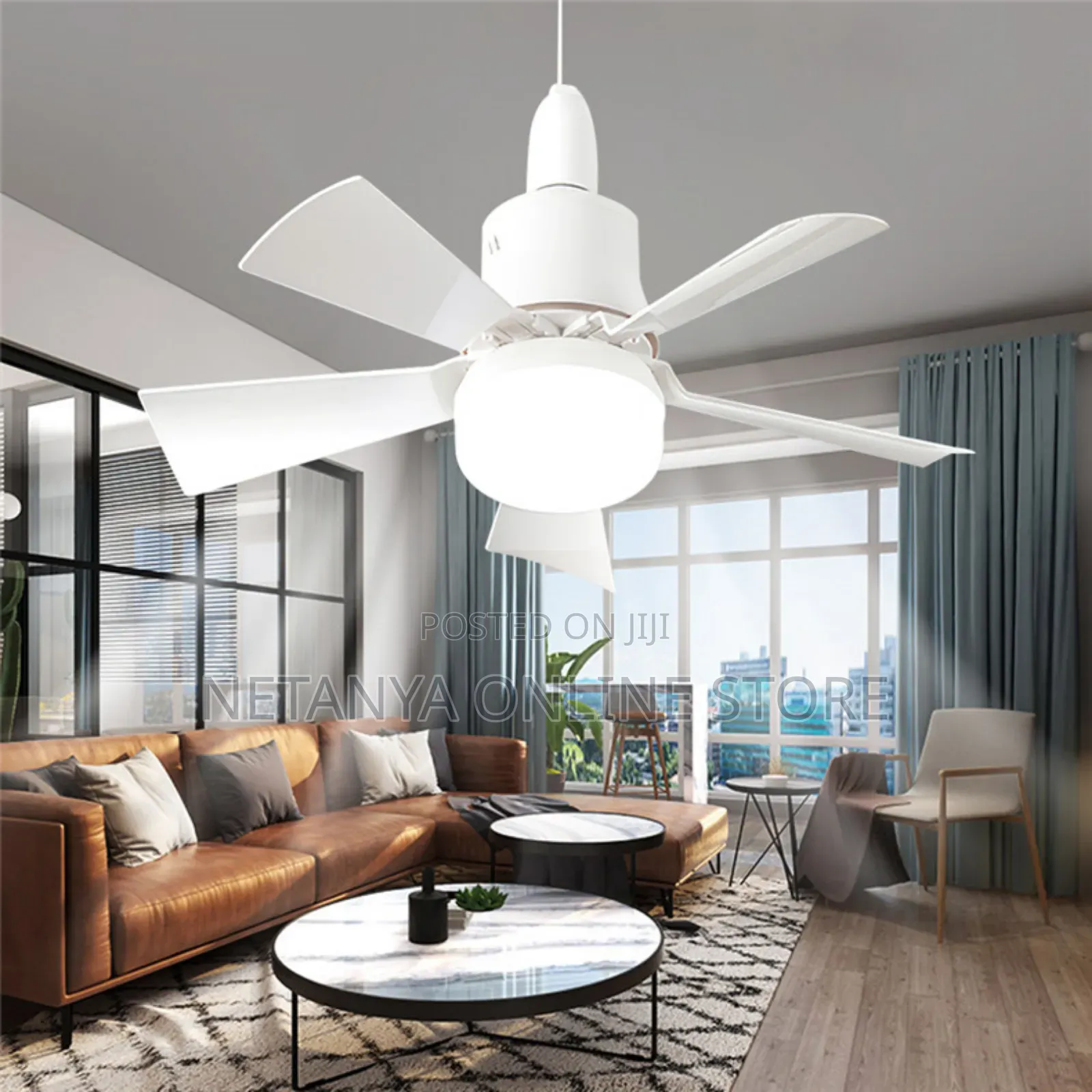 30W Ceiling Fan Light With Remote