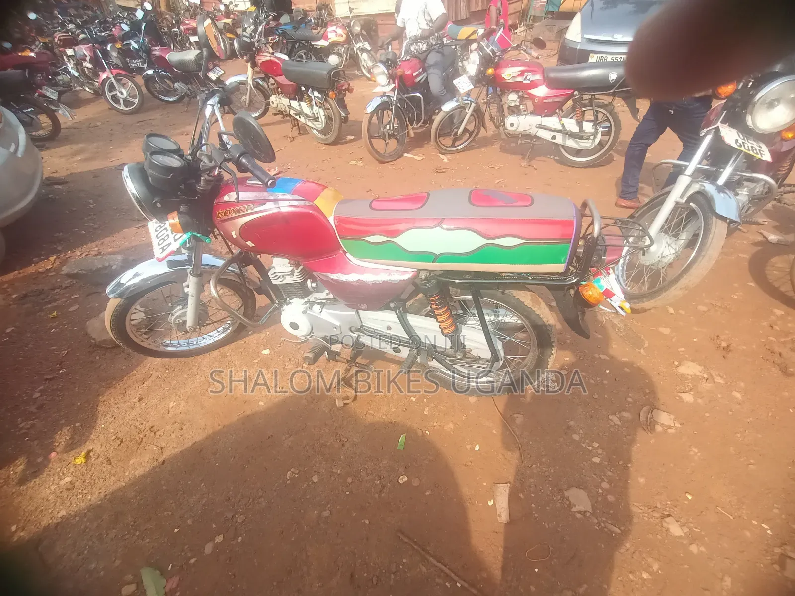 Bajaj Boxer 2020 Red