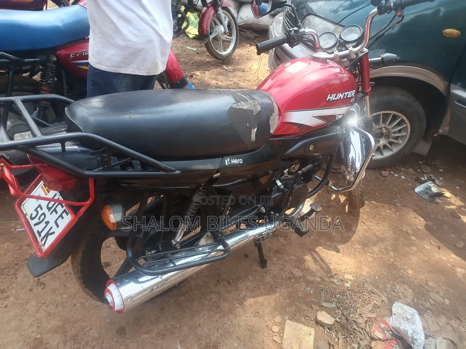 Hero Hunter 125 2022 Red