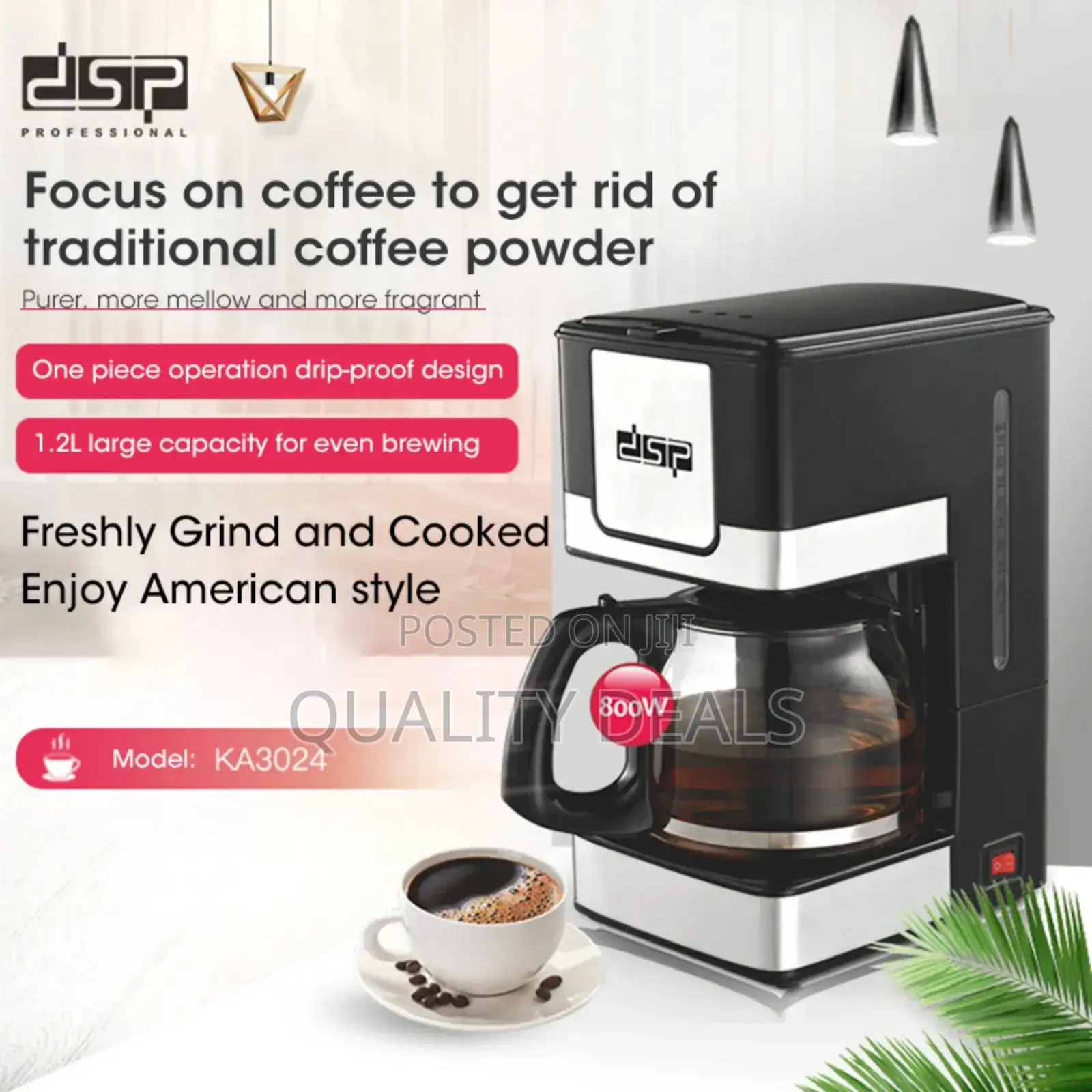 DSP Coffee Maker Machine