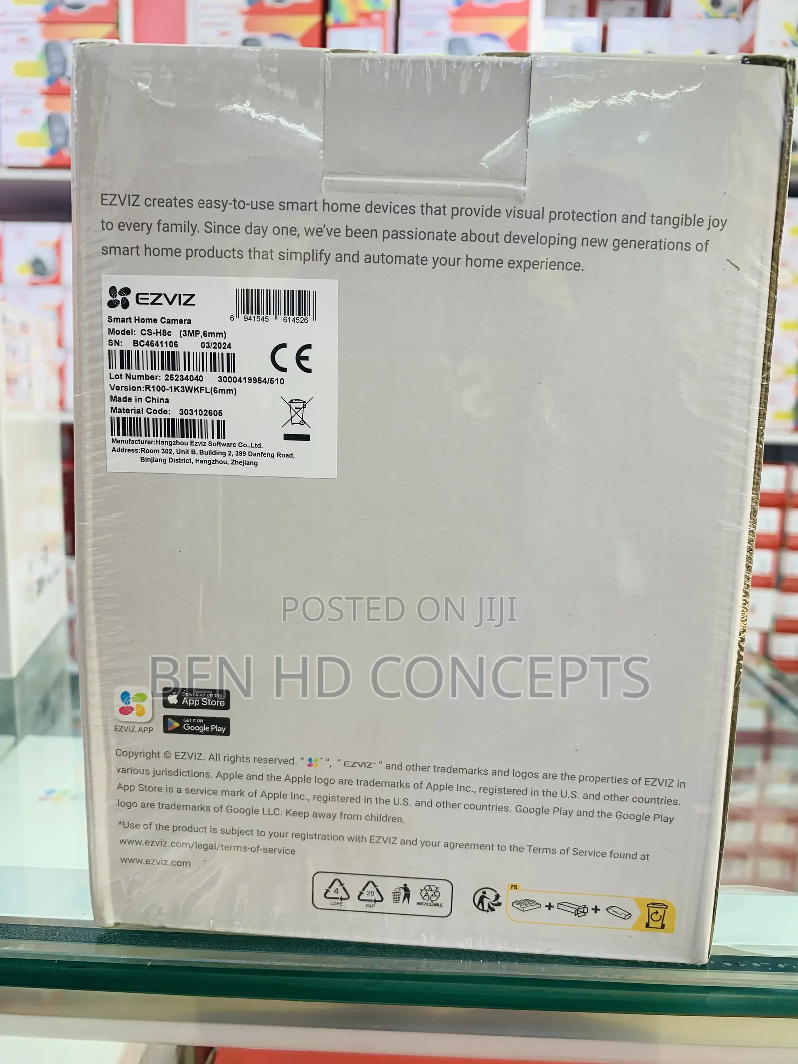 Stand Alone Outdoor Surveillance Camera H8c