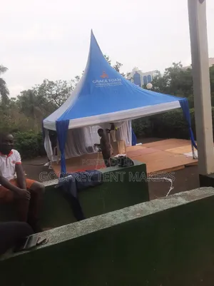 50 Seater Tent Covered One Side