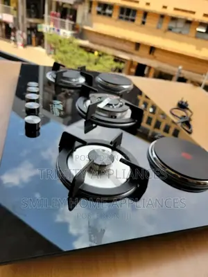 3 Gas Auto Ignition + 2 Electric Built in Cooker Hob