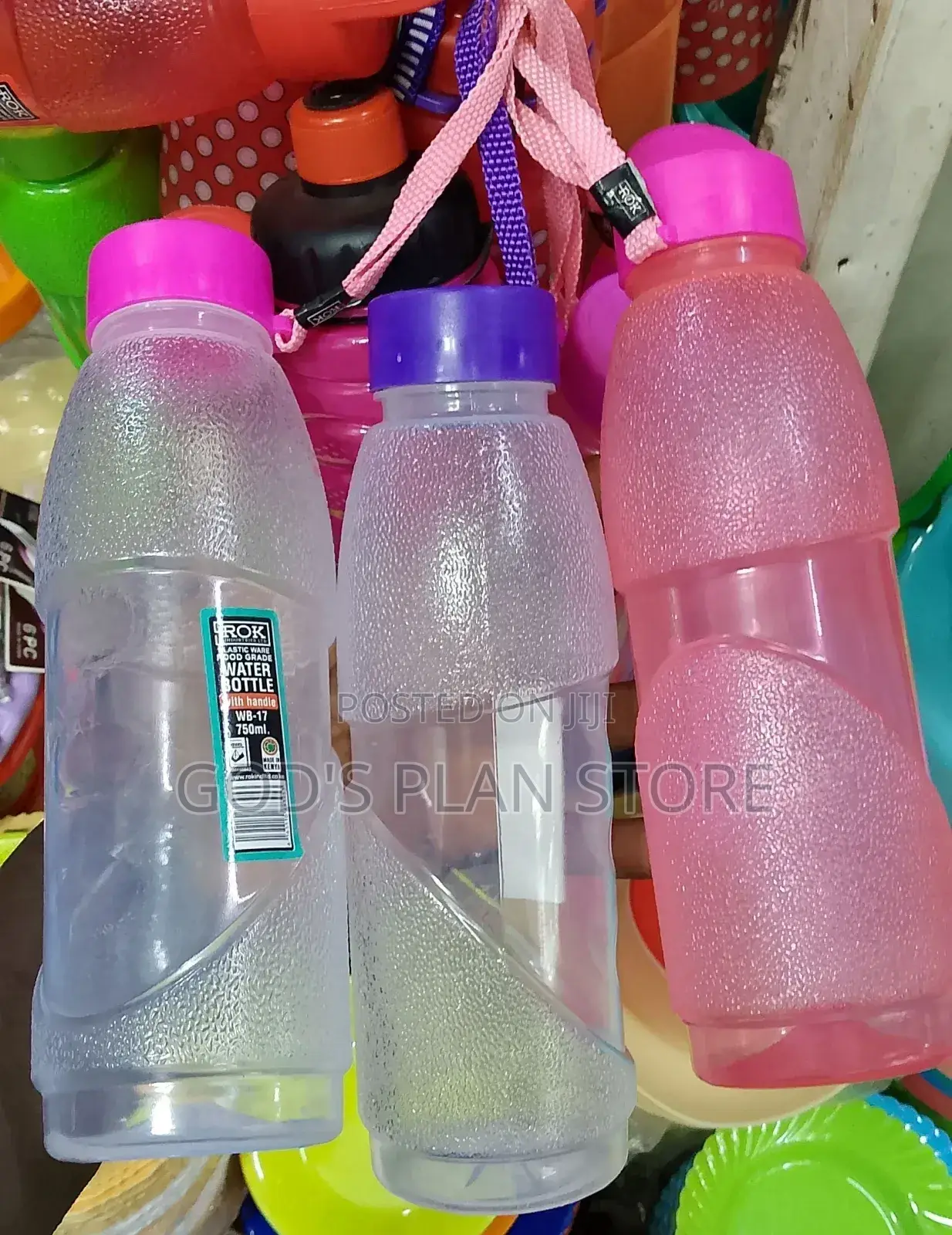 Plastic Water Bottles 12pcs