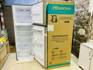 Hisense 419 Litres Stainless Steel Double Door With No Frost