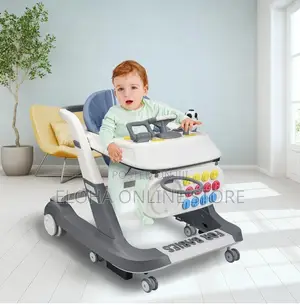 4 in 1 Folding Baby Walker,