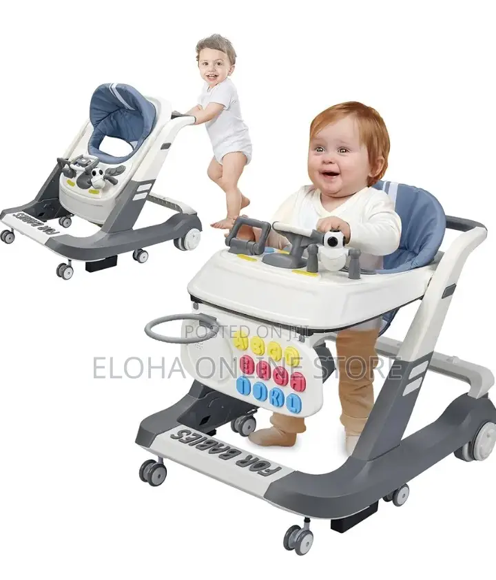 4 in 1 Folding Baby Walker,