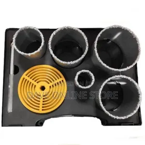 INGCO Carbide Gritted Hole Saw Set AKCH0071 - Orange