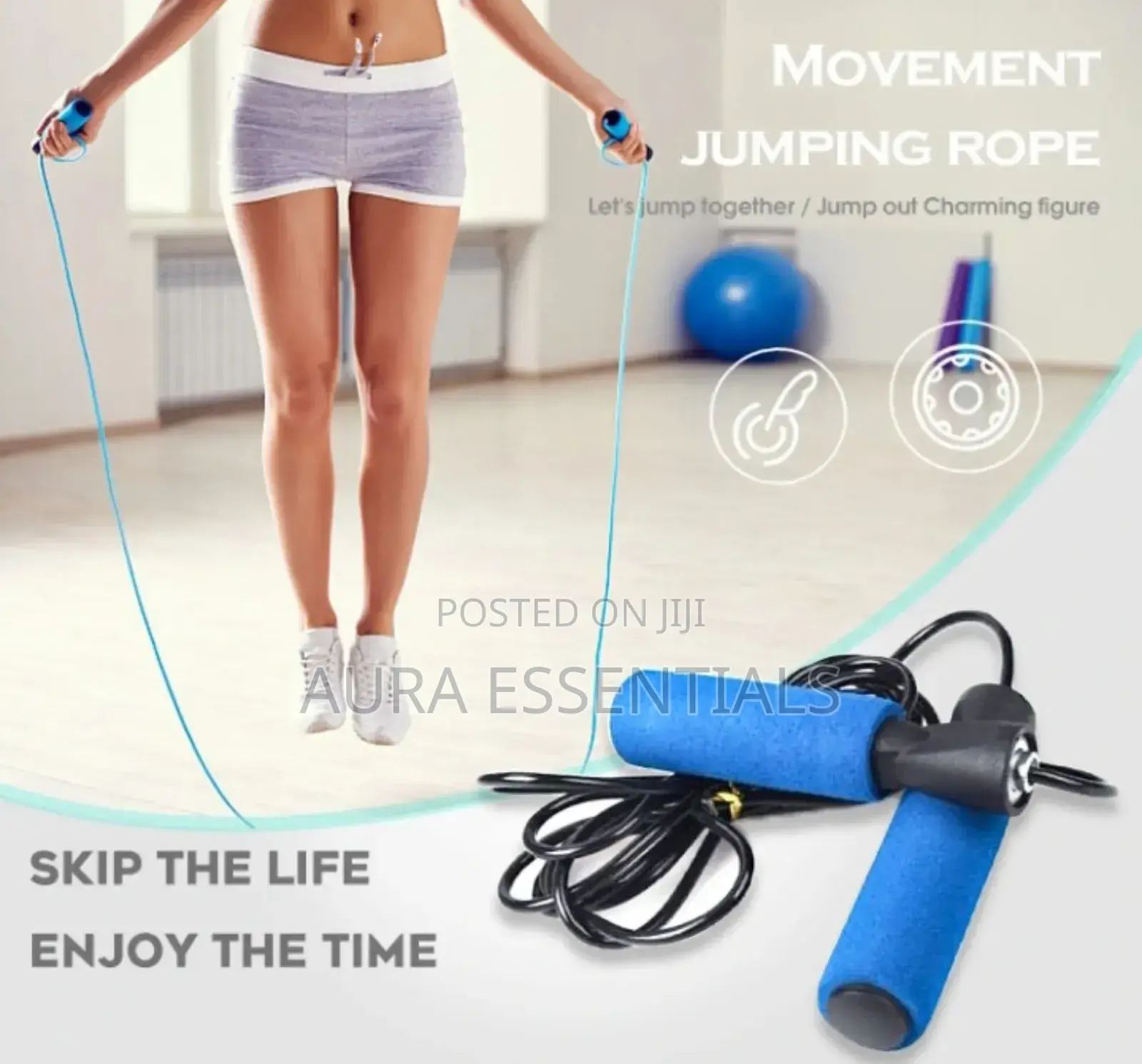 Exercise Tool Boxing Skipping Jump Rope