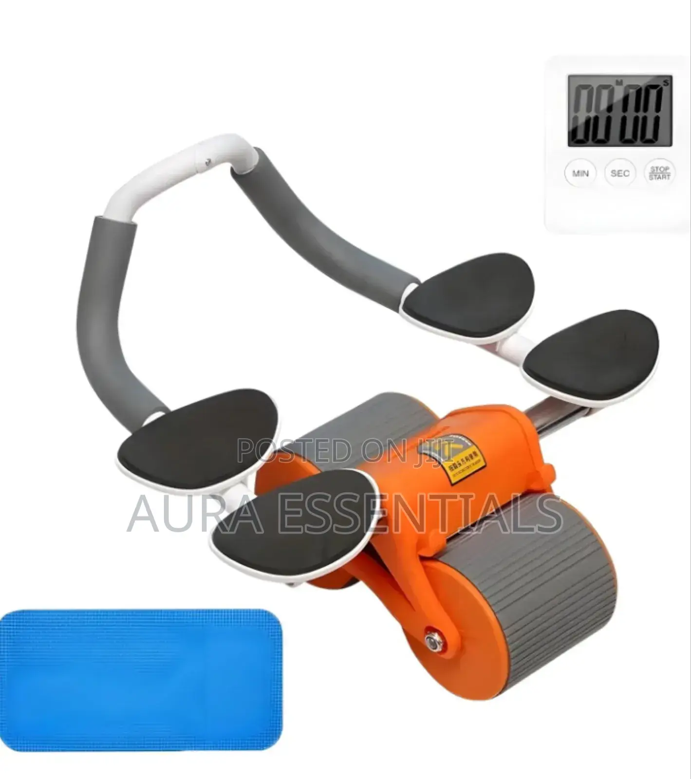 Automatic Rebound Elbow Support Abdominal Exercise Wheel