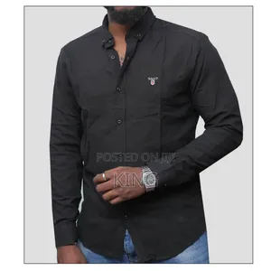 Superior Regular Fit Black Shirt