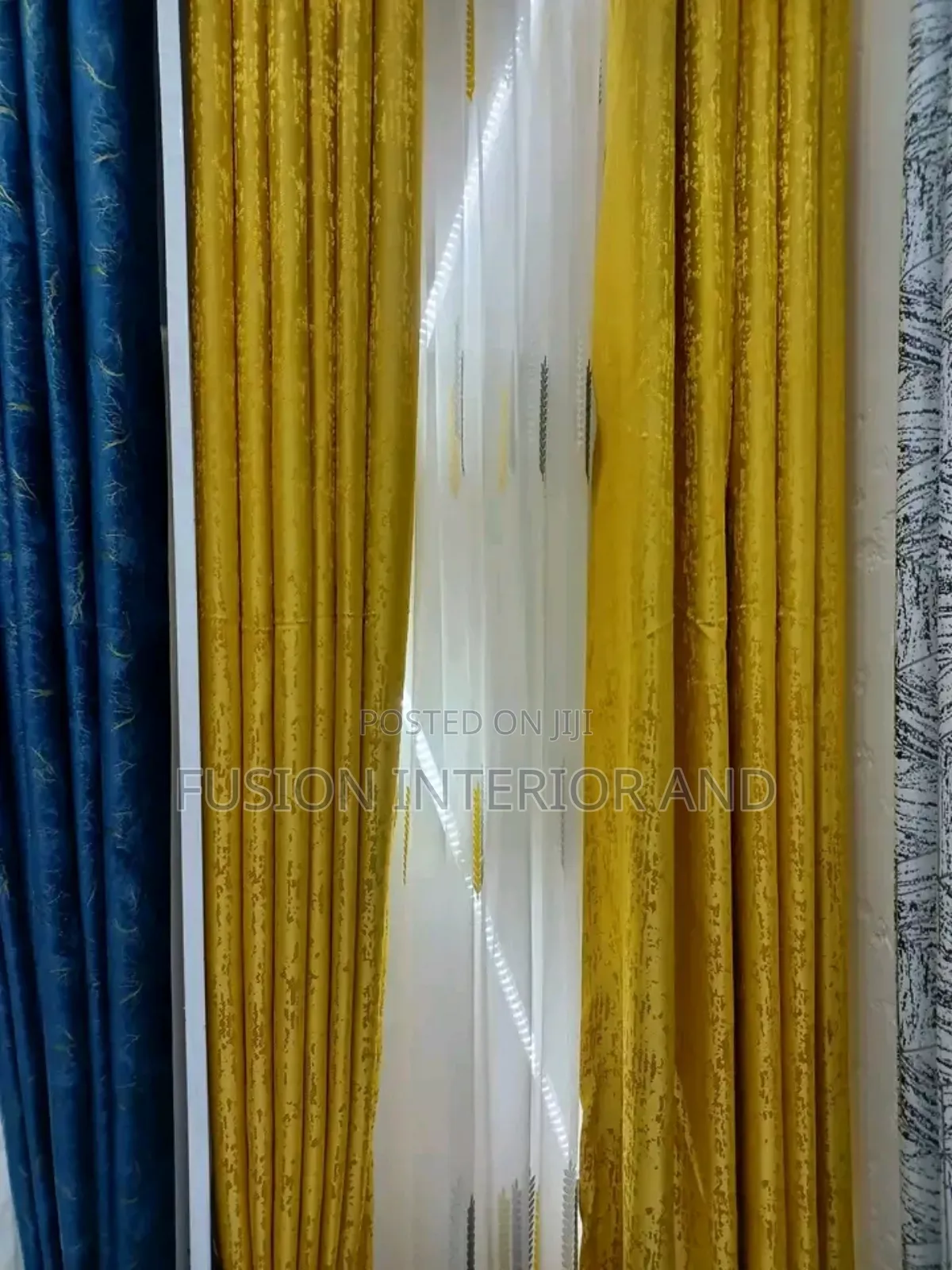 Muzira Yellow Curtains