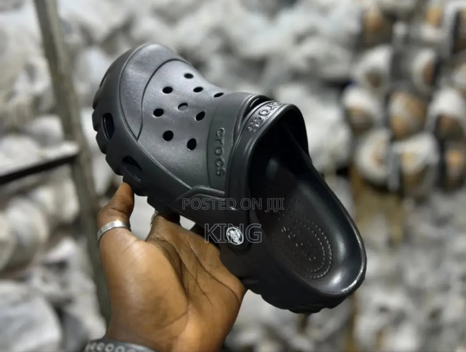 Flacko Black Crocs