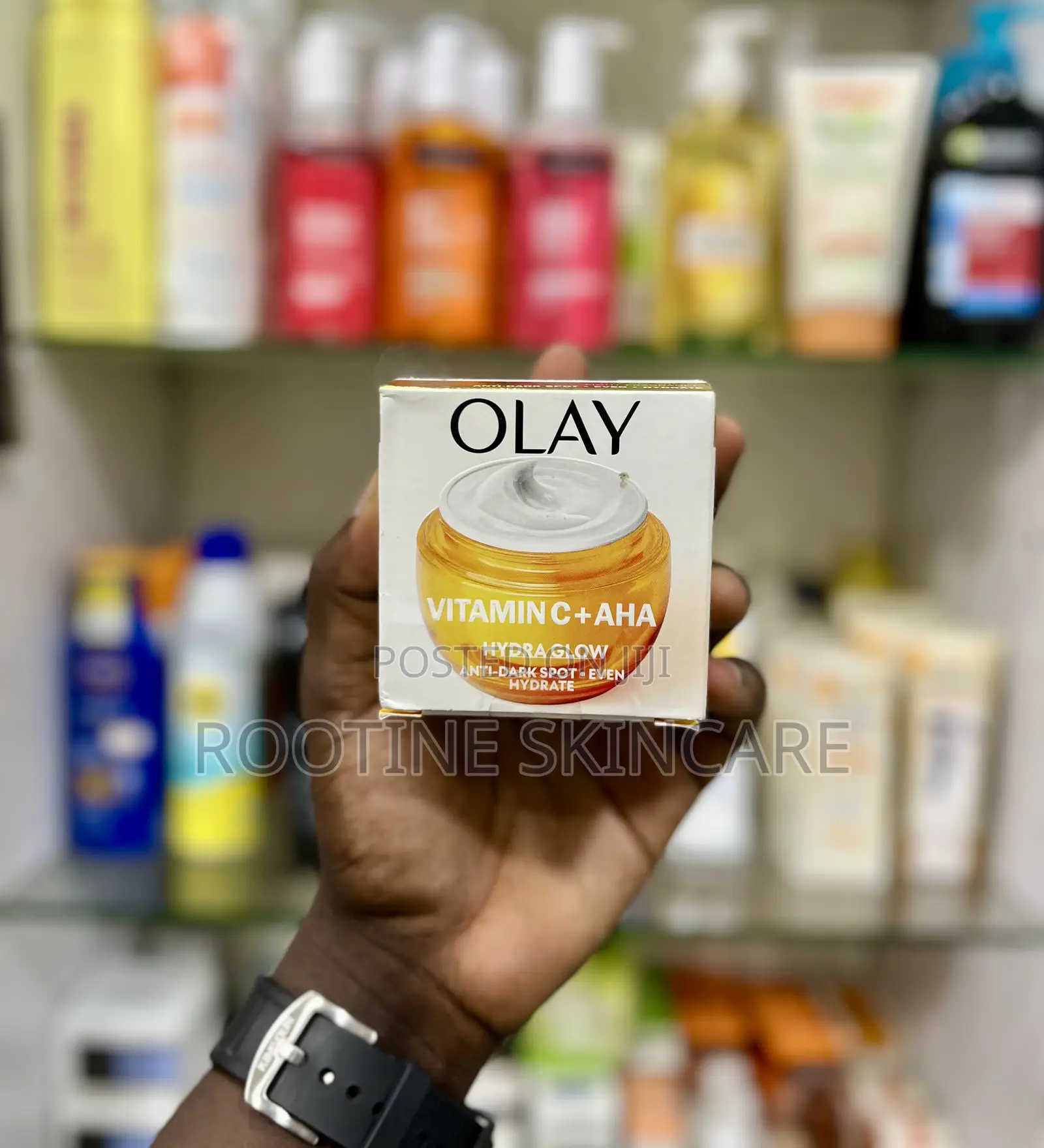 Olay Vitamin C + Aha Hydra Glow Anti Dark Spot Even Cream