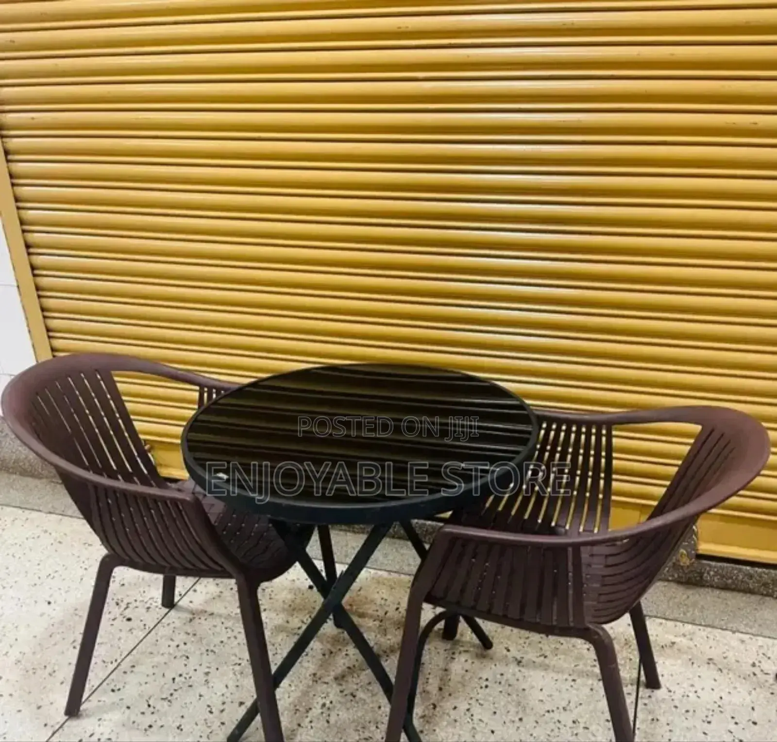 Table and 2 Chairs Balcony/Dining/Cafe Set