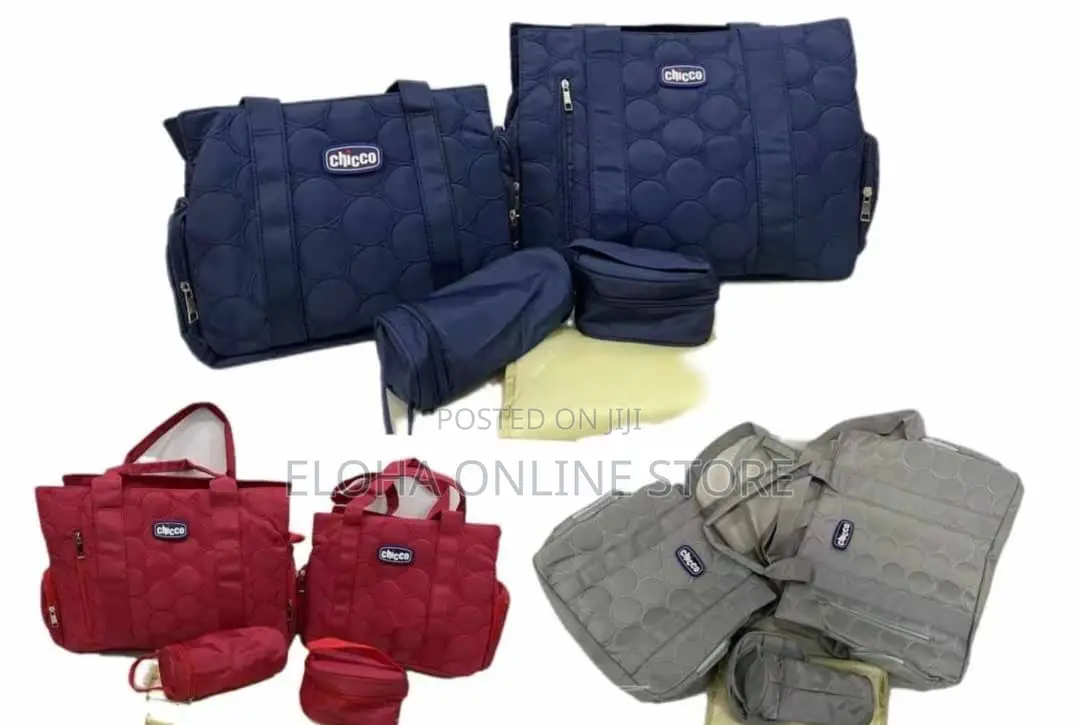 Chicco 5in1 Waterproof Chicco Diaper Bag Large Maternity Bag