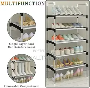 Multifunction 5 Tier Shoe Rack
