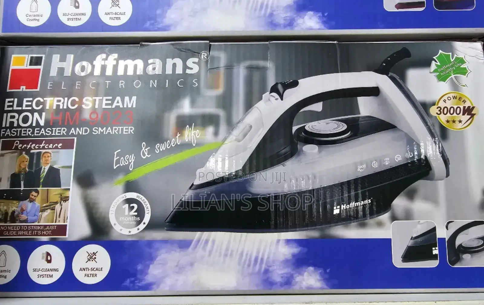Hoffman Electric Steam Iron HM-9023
