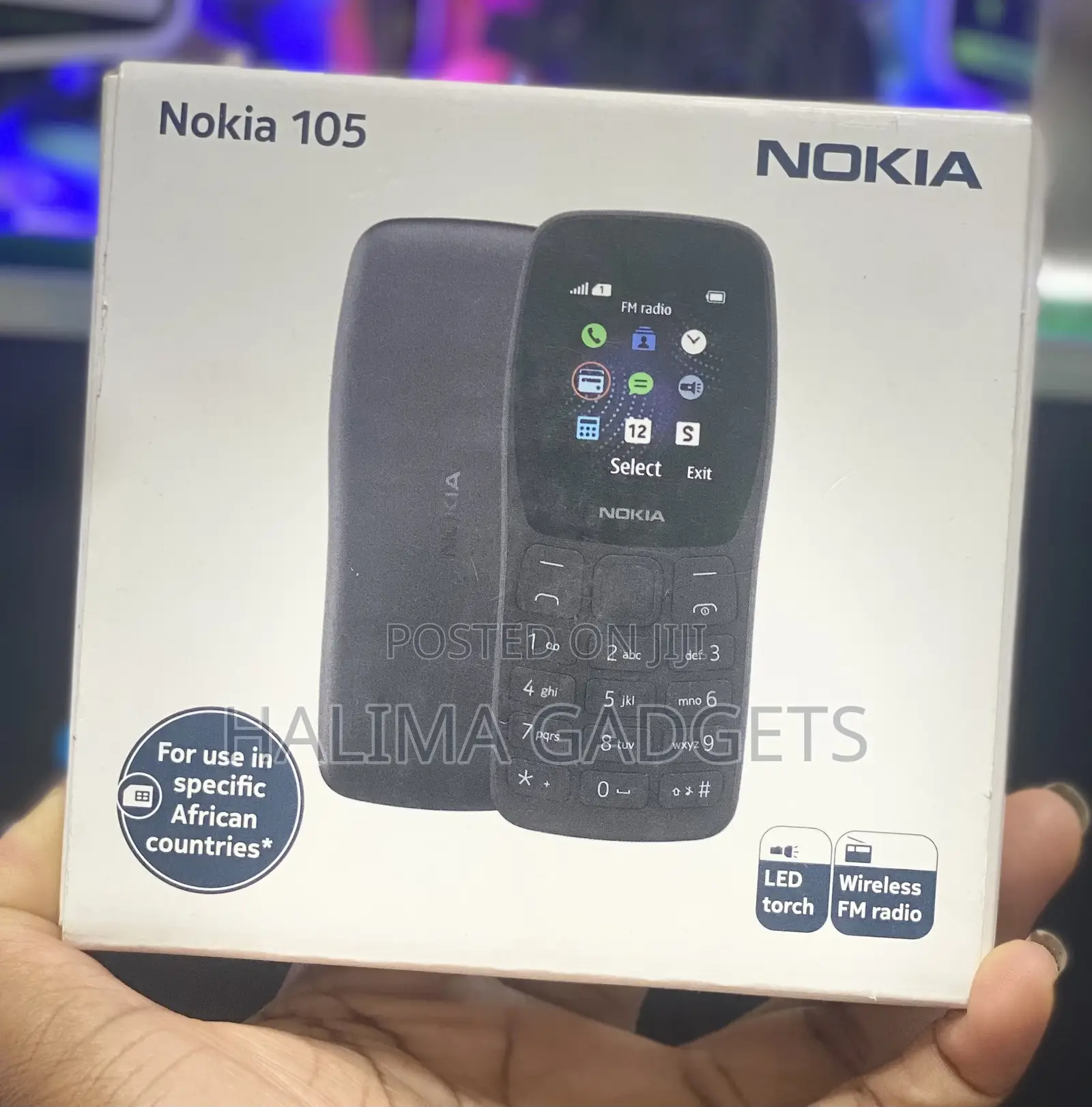 New Nokia 105 Black