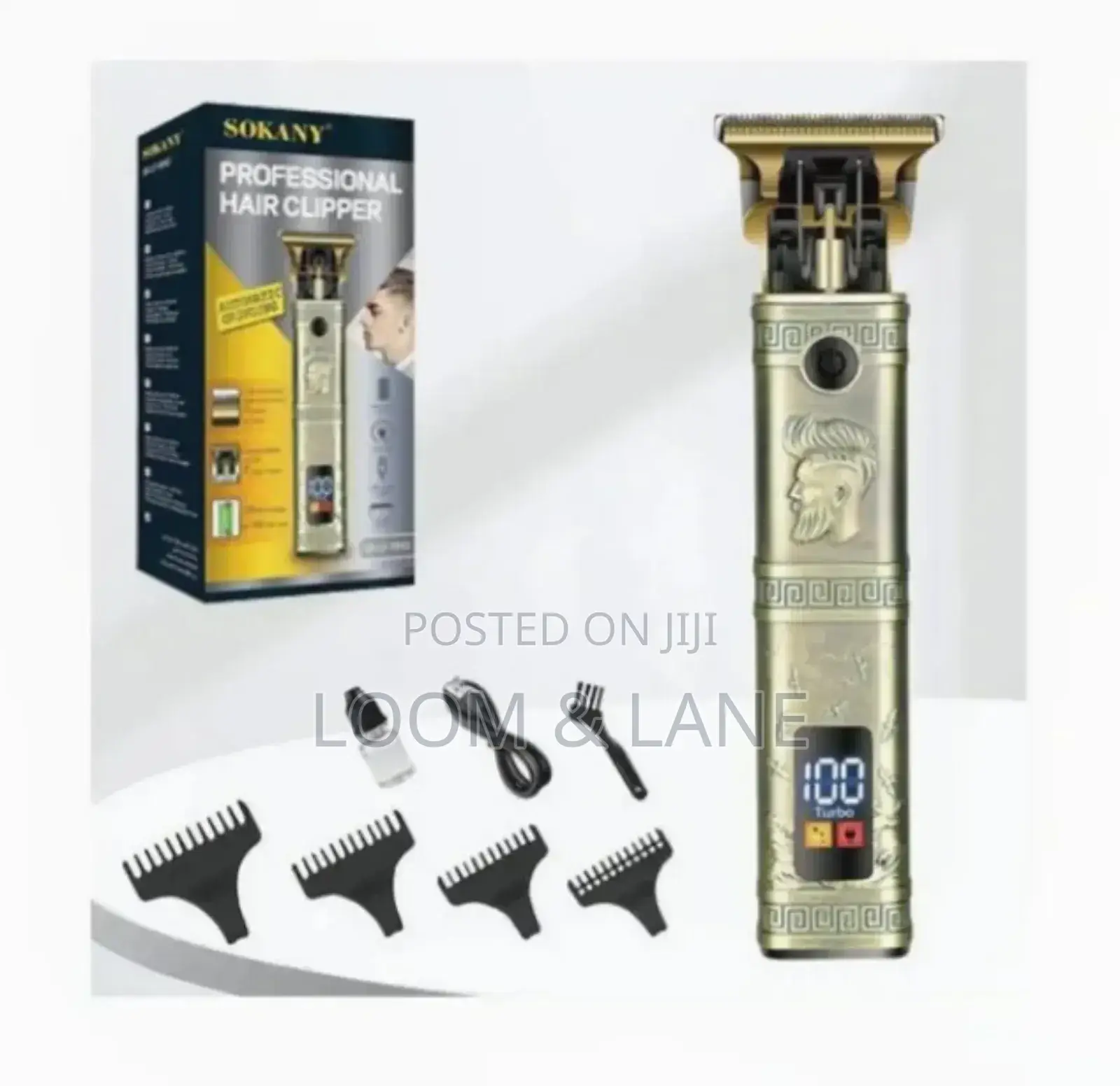 Sokany Professional Rechargeable Hair Clippers