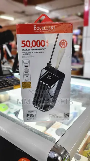 Excellent 50000mah Power Bank