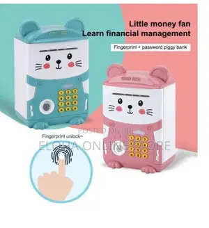 Photo - Cartoon Mouse Fingerprint Password Money Box