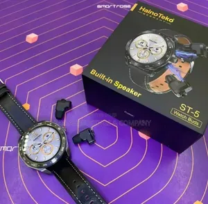 Haino Teko Watch Buds ST 5 With AMOLED Display 4GB Speaker