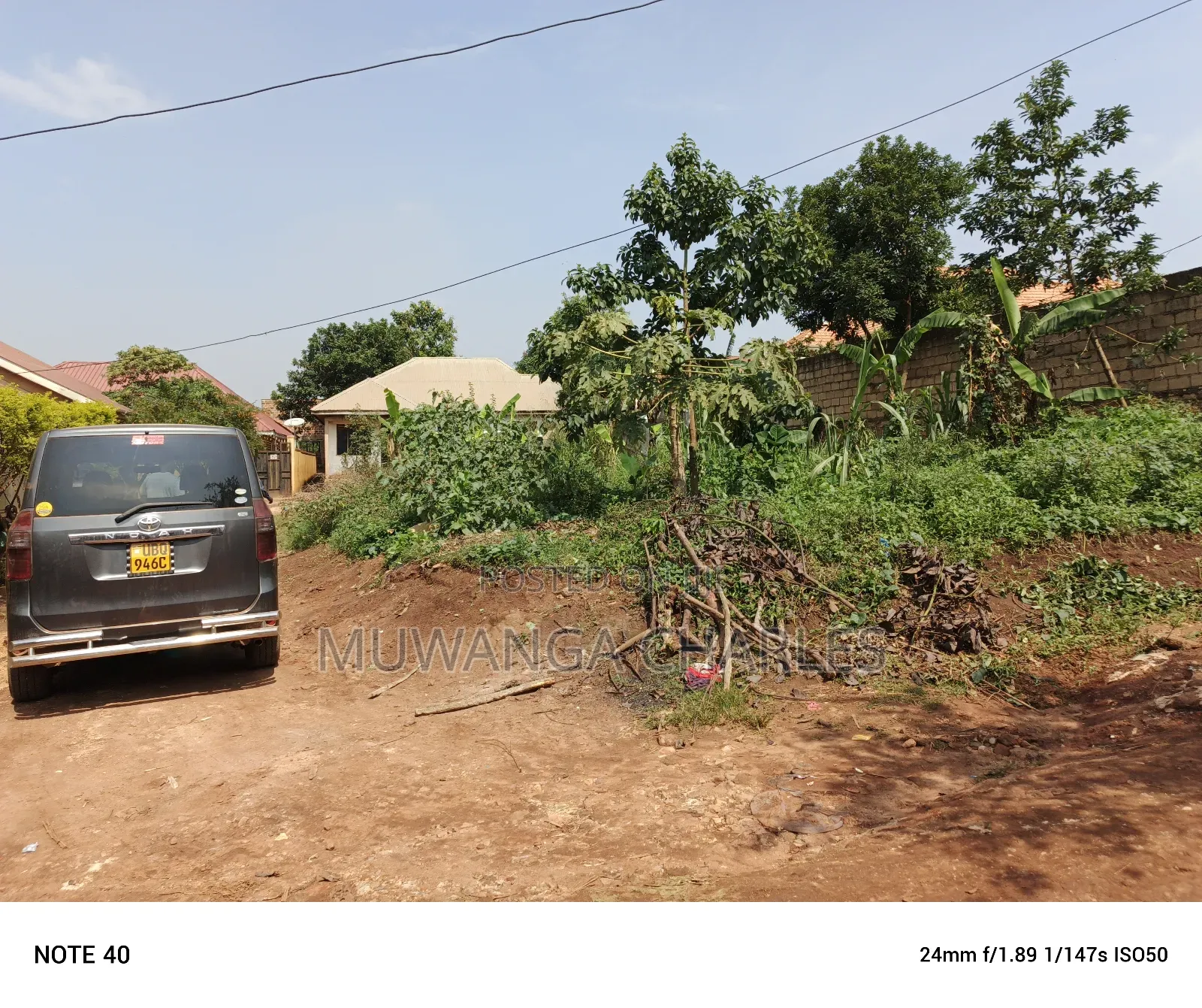 100by50ft Plot for Sale in Buwate