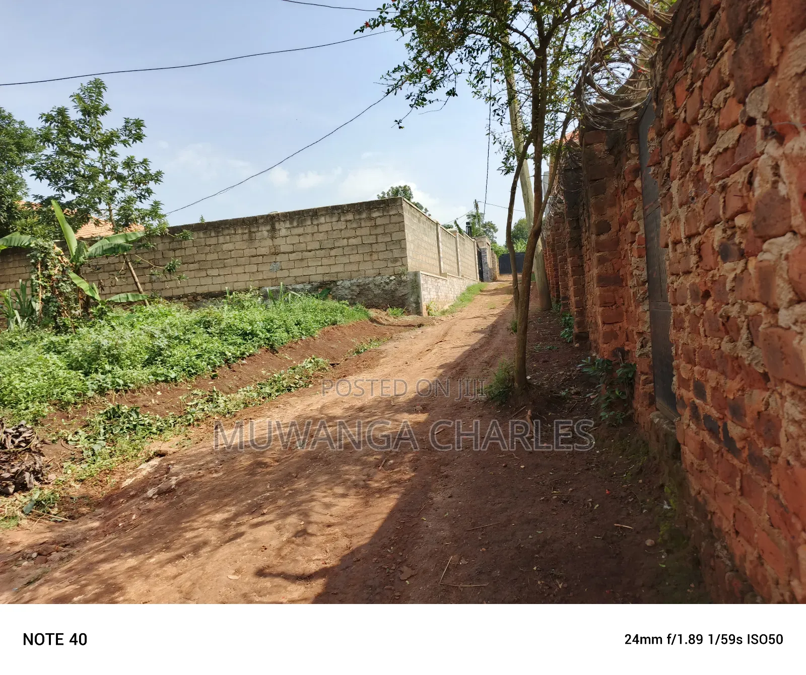 100by50ft Plot for Sale in Buwate