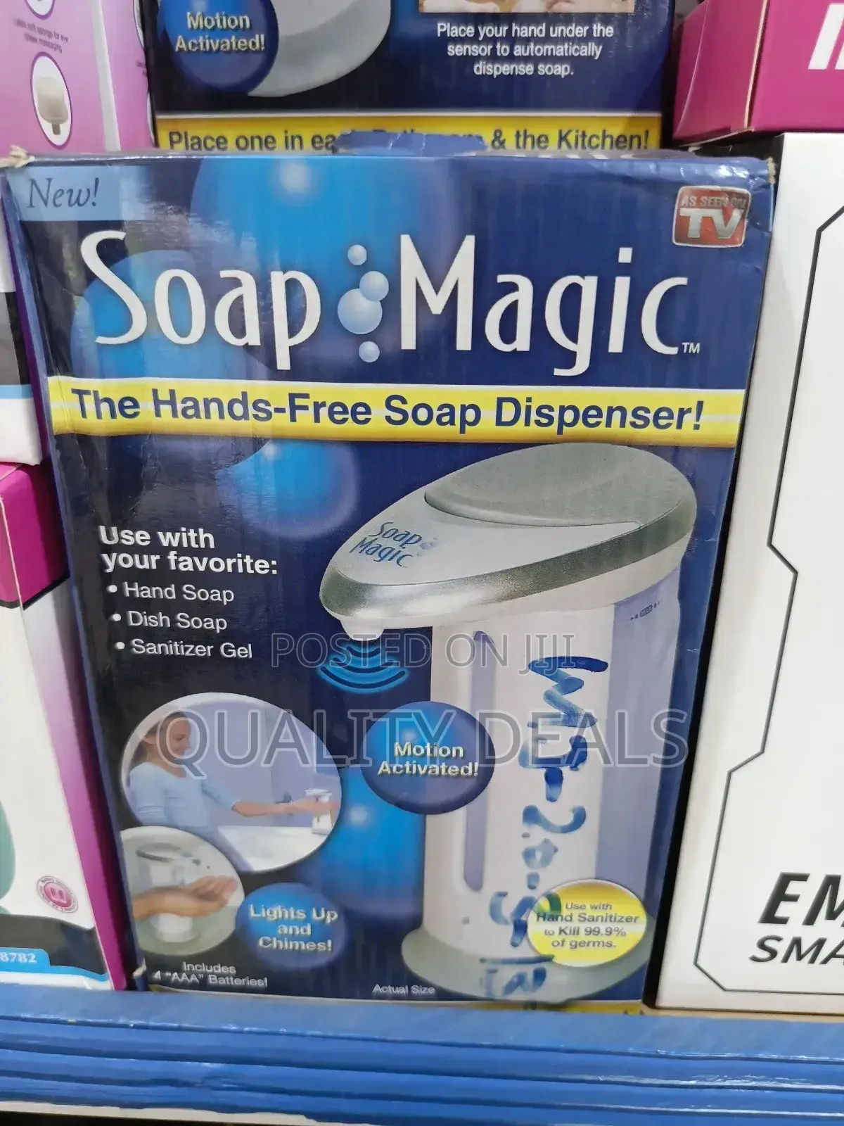 Automatic Soap and Sanitizer Dispenser