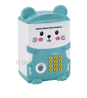 Cartoon Mouse Fingerprint Password Money Box