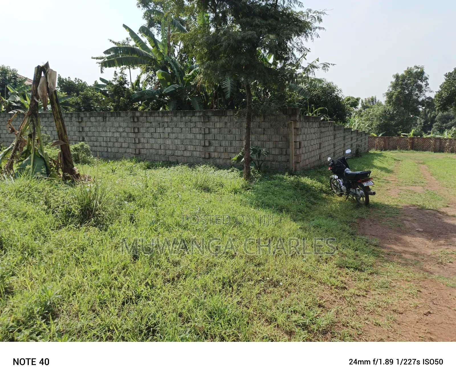 100by60ft Plot for Sale in Magere