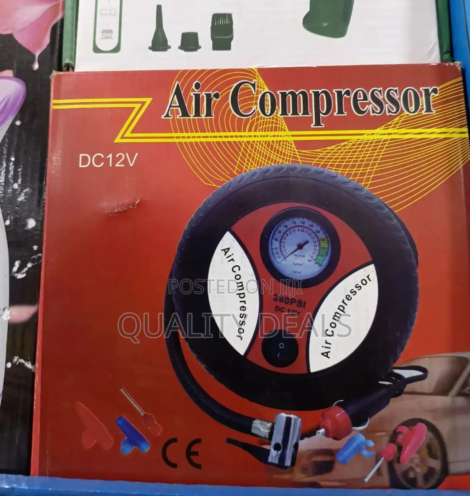Mini Car Tire Air Compressor