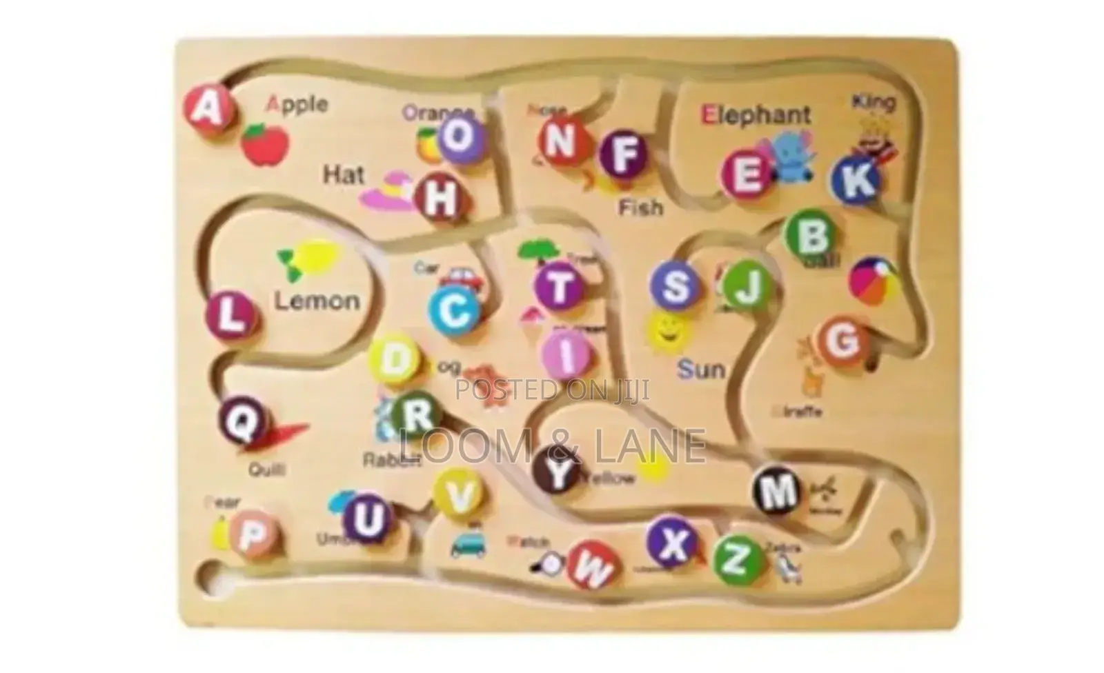 Alphabet Maze Puzzle Game for Kids