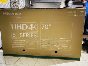 Hisense 70 Inch Smart Uhd A6 Series With Alexa Brand New