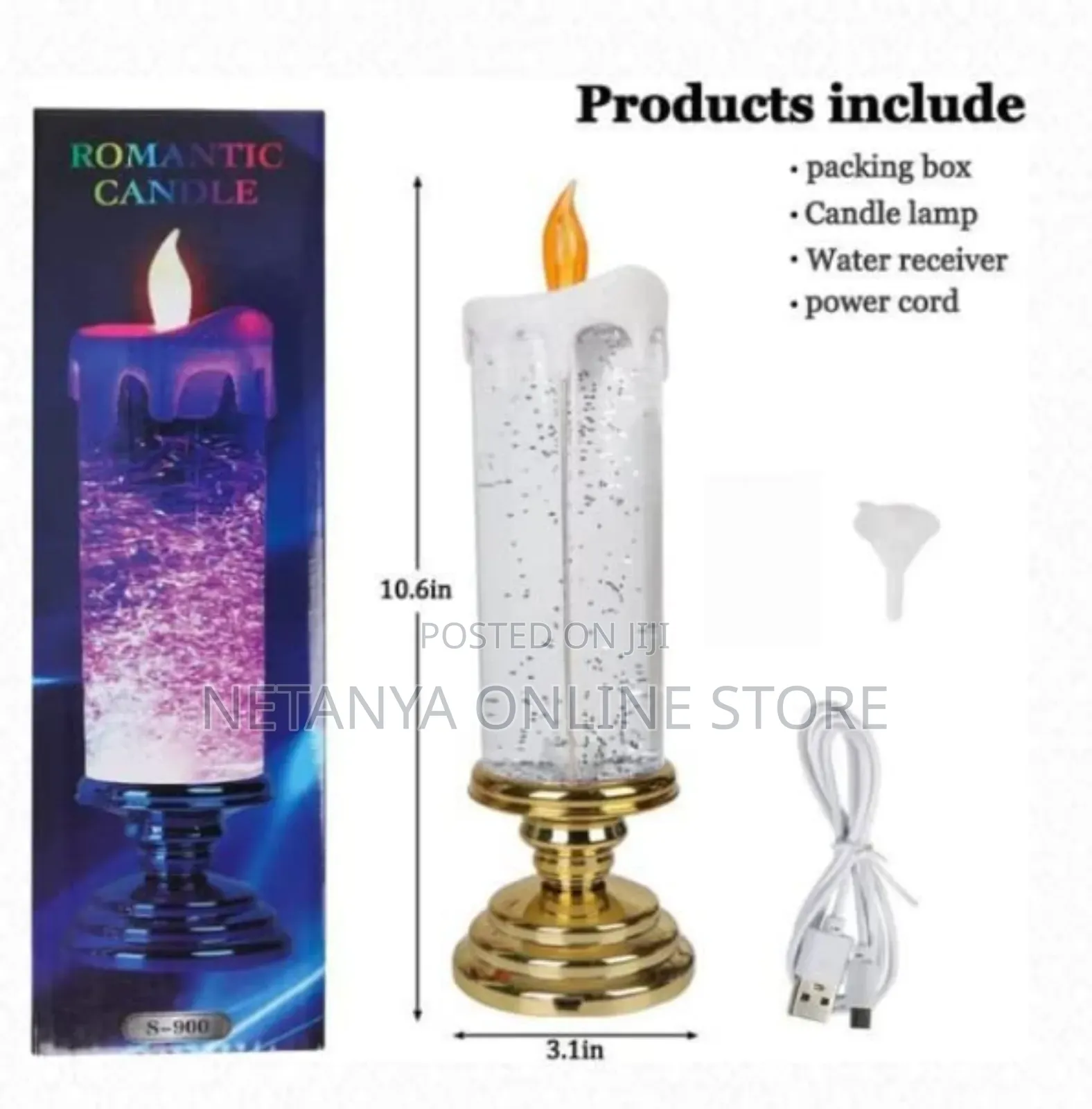 Led Romantic Display Candle