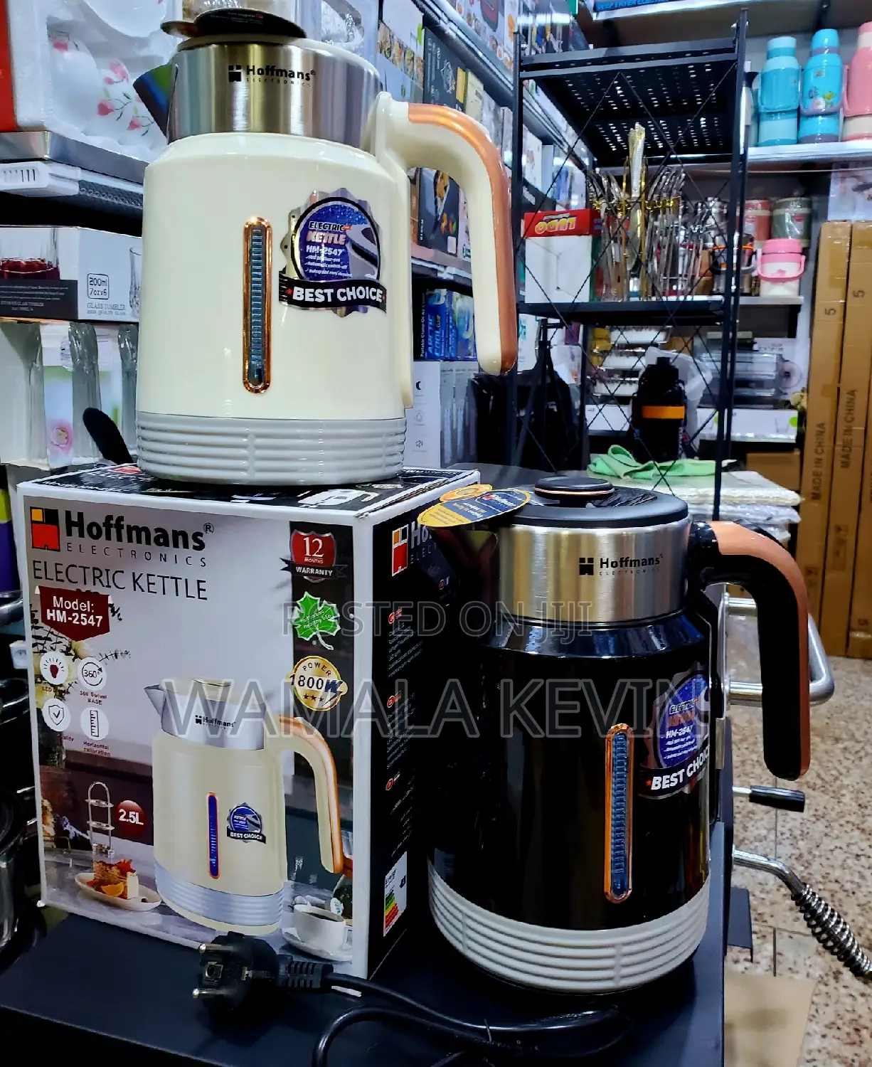 Electric Kettle Stainless Steel 2.5L