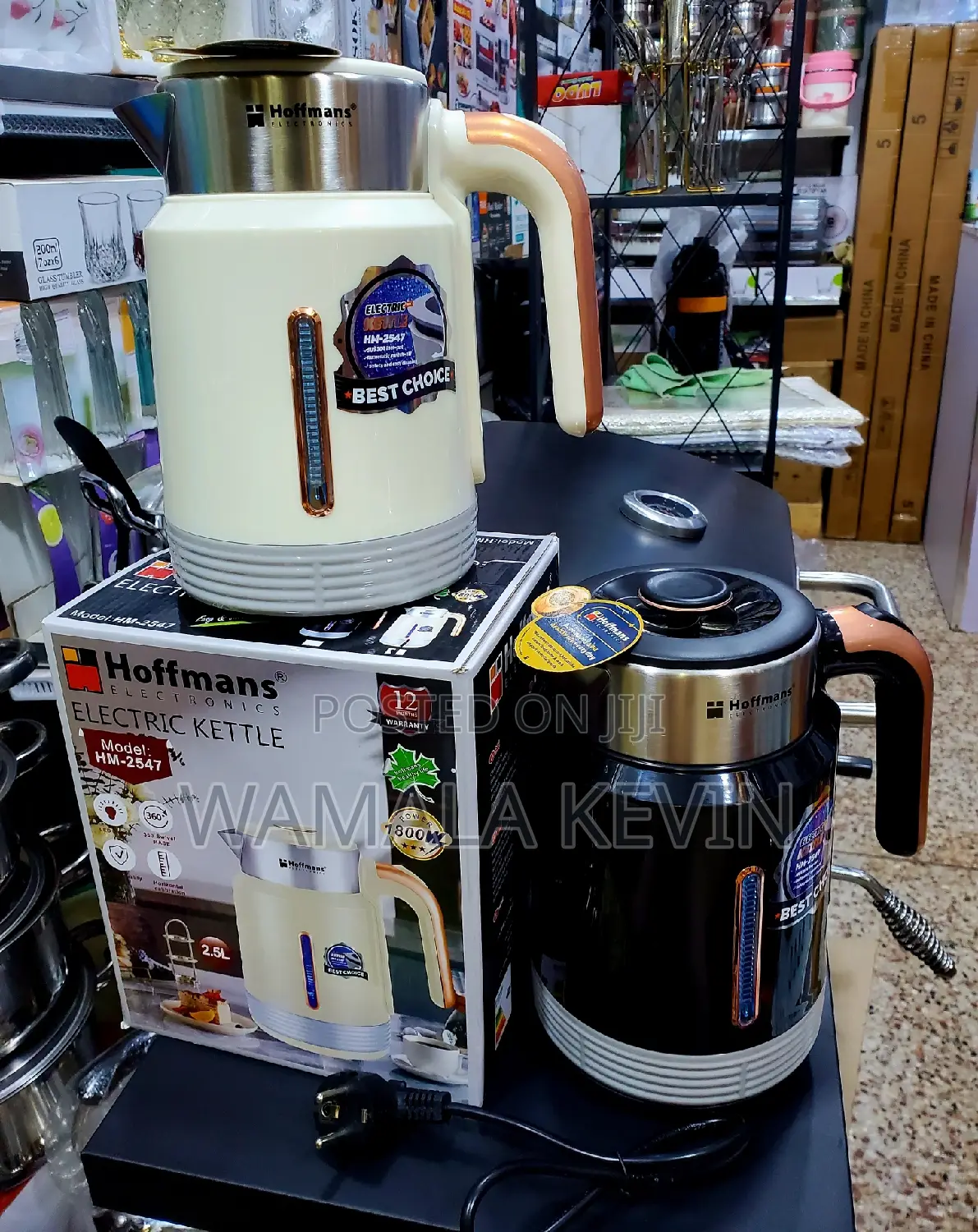 Electric Kettle Stainless Steel 2.5L