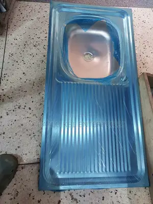 50×100cm Kitchen Sink Light Guage Single Bowl Single Tray