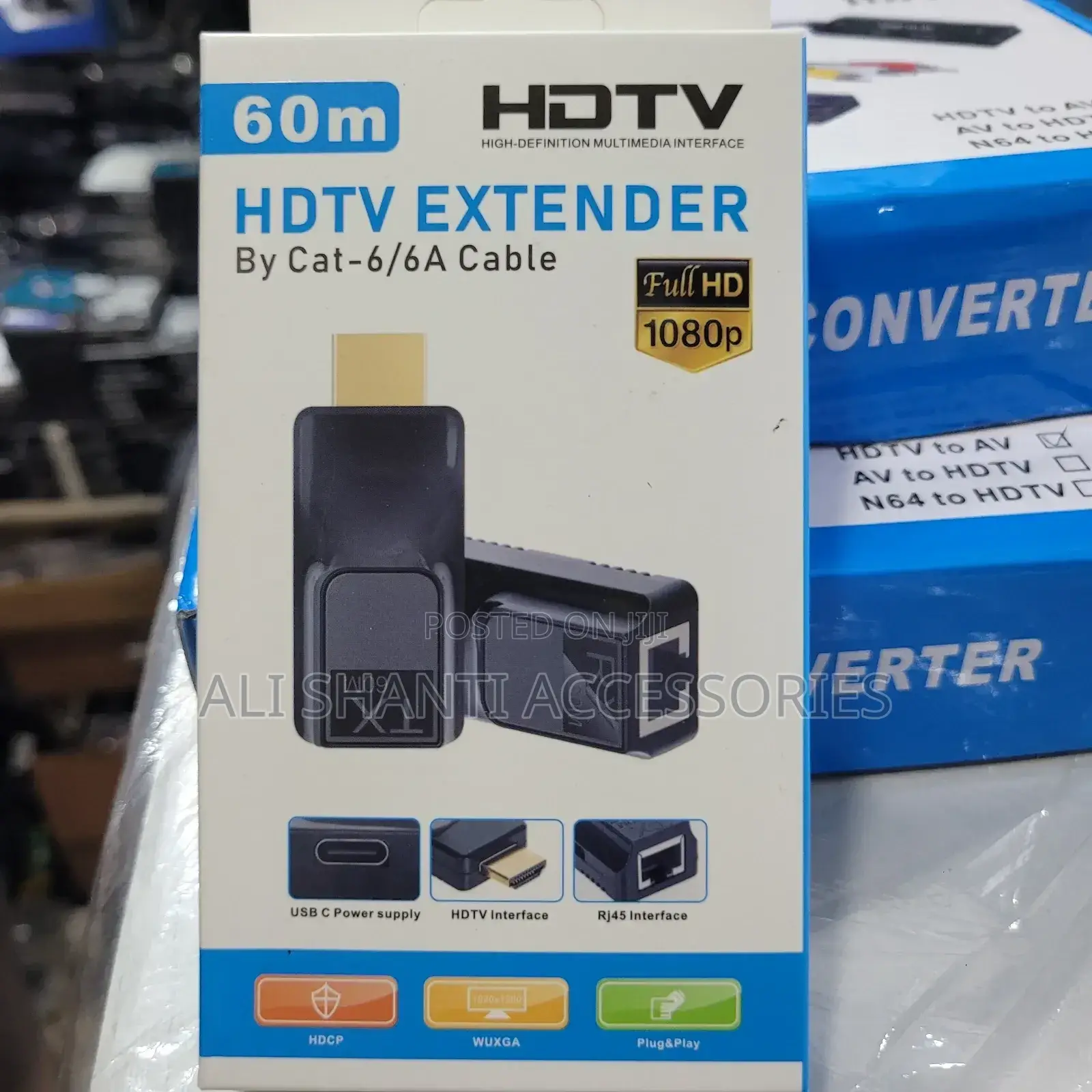 60m HDTV EXTENDER
Bycat-6/6a Cable