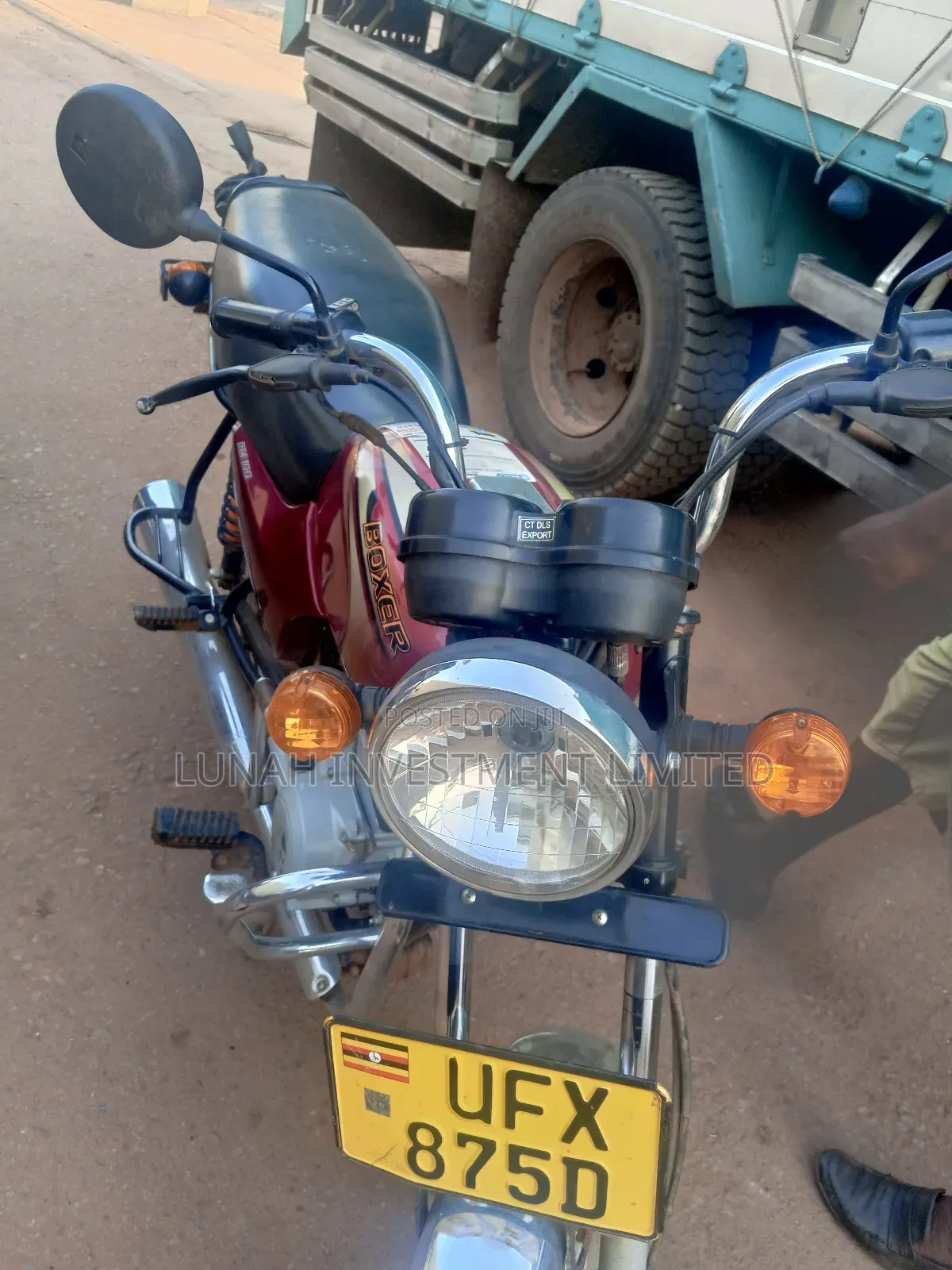 Bajaj Boxer 2024 Red