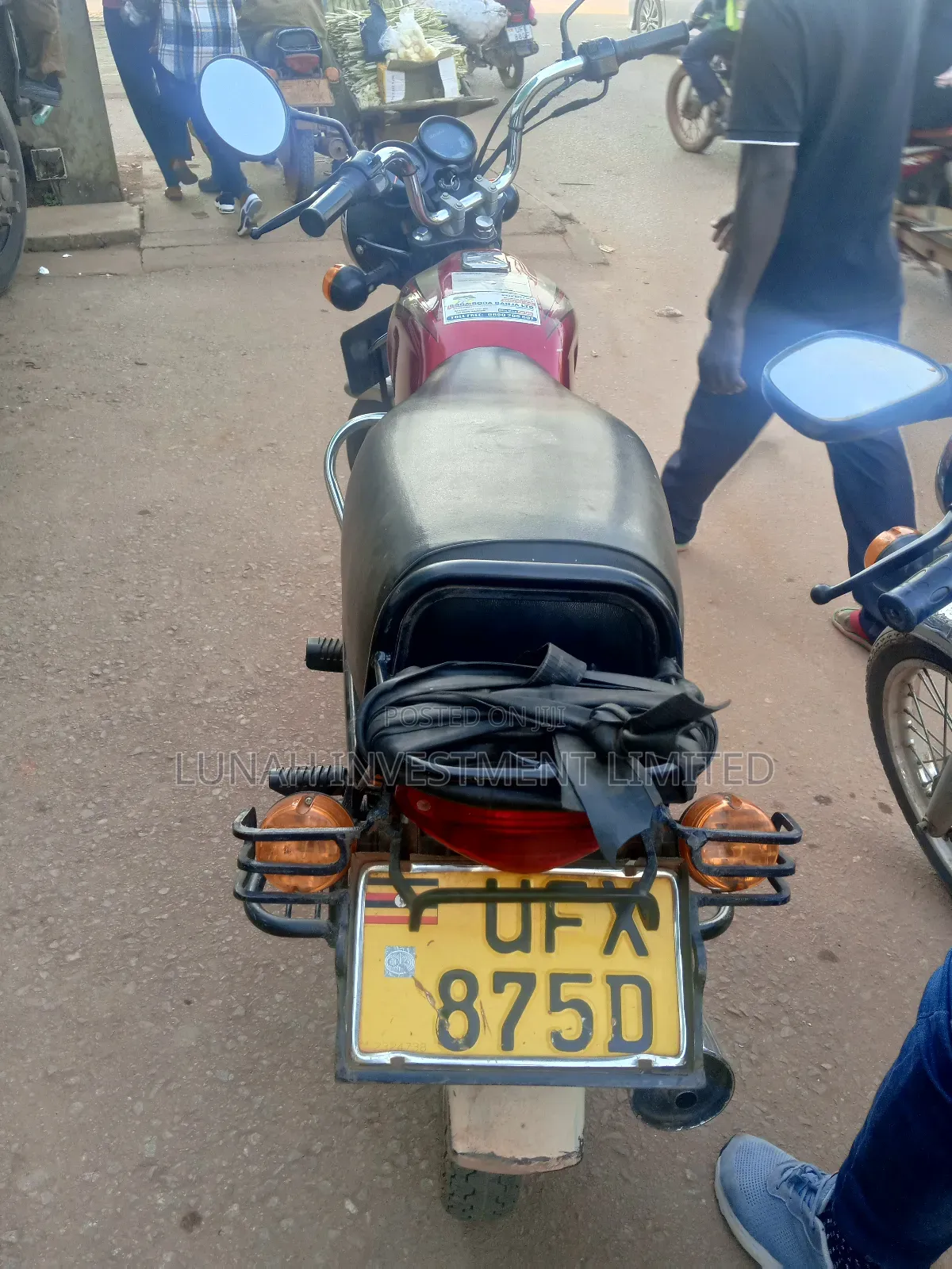 Bajaj Boxer 2024 Red