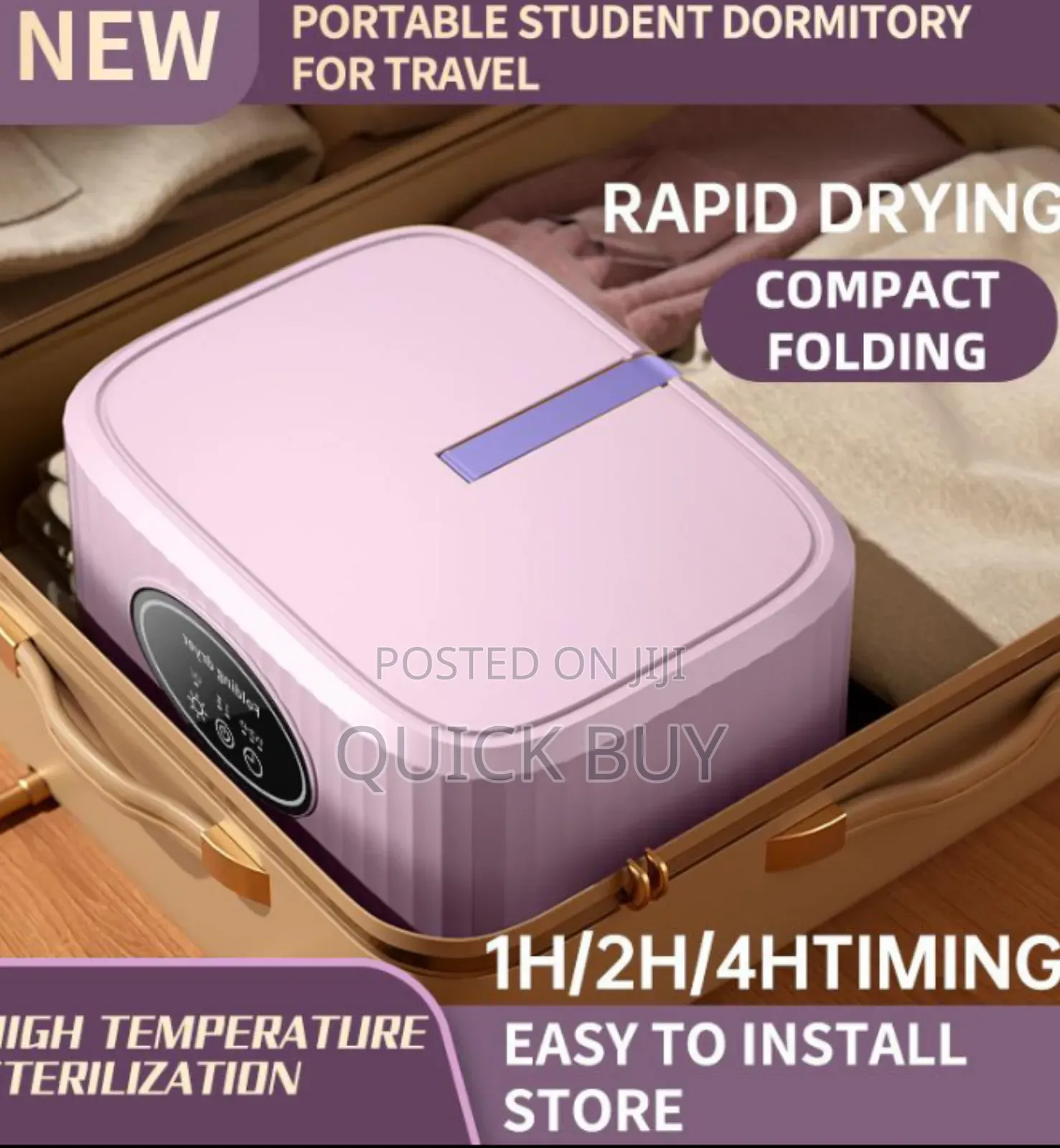 Travel Premium Smart Foldable Portable Clothes Dryer