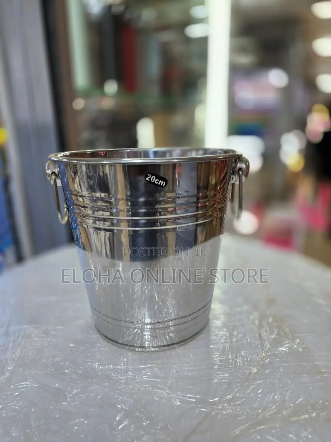 Stainless Steel Ice Cube Pail/Bucket