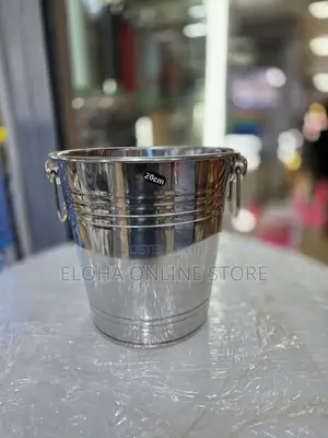 Stainless Steel Ice Cube Pail/Bucket