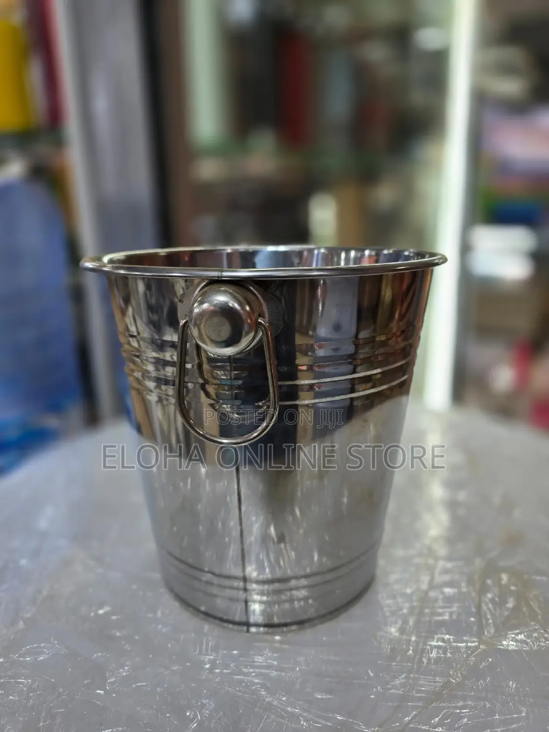 Stainless Steel Ice Cube Pail/Bucket