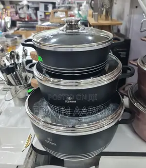 3pcs Life Smile Non-Stick Cookware/Dishes