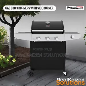 USA ROYAL GOURMET | Gas BBQ | 3+1 Burners With Side Burner