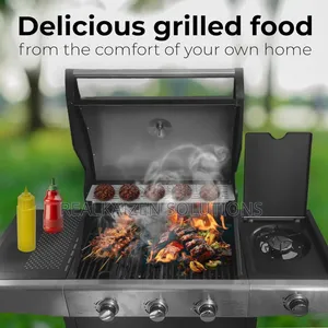 USA ROYAL GOURMET | Gas BBQ | 3+1 Burners With Side Burner