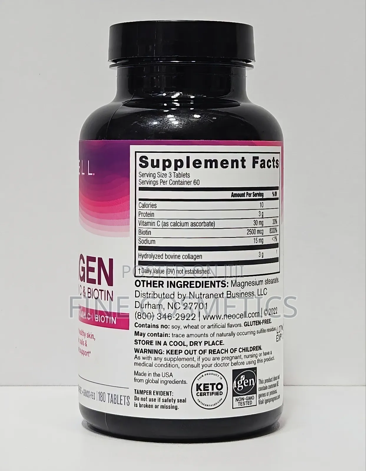 NEOCELL Super Collagen + Vitamin C And Biotin Skin Tablets